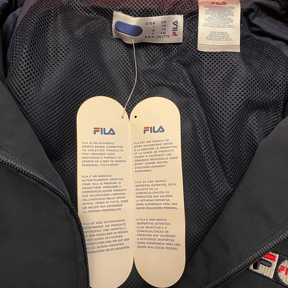 FILA x HEAD Vintage Jacket COLLAB - Picture 3 of 4